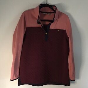 L.L. Bean  Quilted Pullover